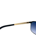عینک آفتابی آیس برلین مدل Mike black/gold یووی هایلایت بخار مارک