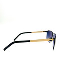 عینک آفتابی آیس برلین مدل Mike black/gold یووی هایلایت بخار مارک