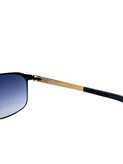 عینک آفتابی آیس برلین مدل Mike black/gold یووی هایلایت بخار مارک