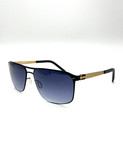عینک آفتابی آیس برلین مدل Mike black/gold یووی هایلایت بخار مارک